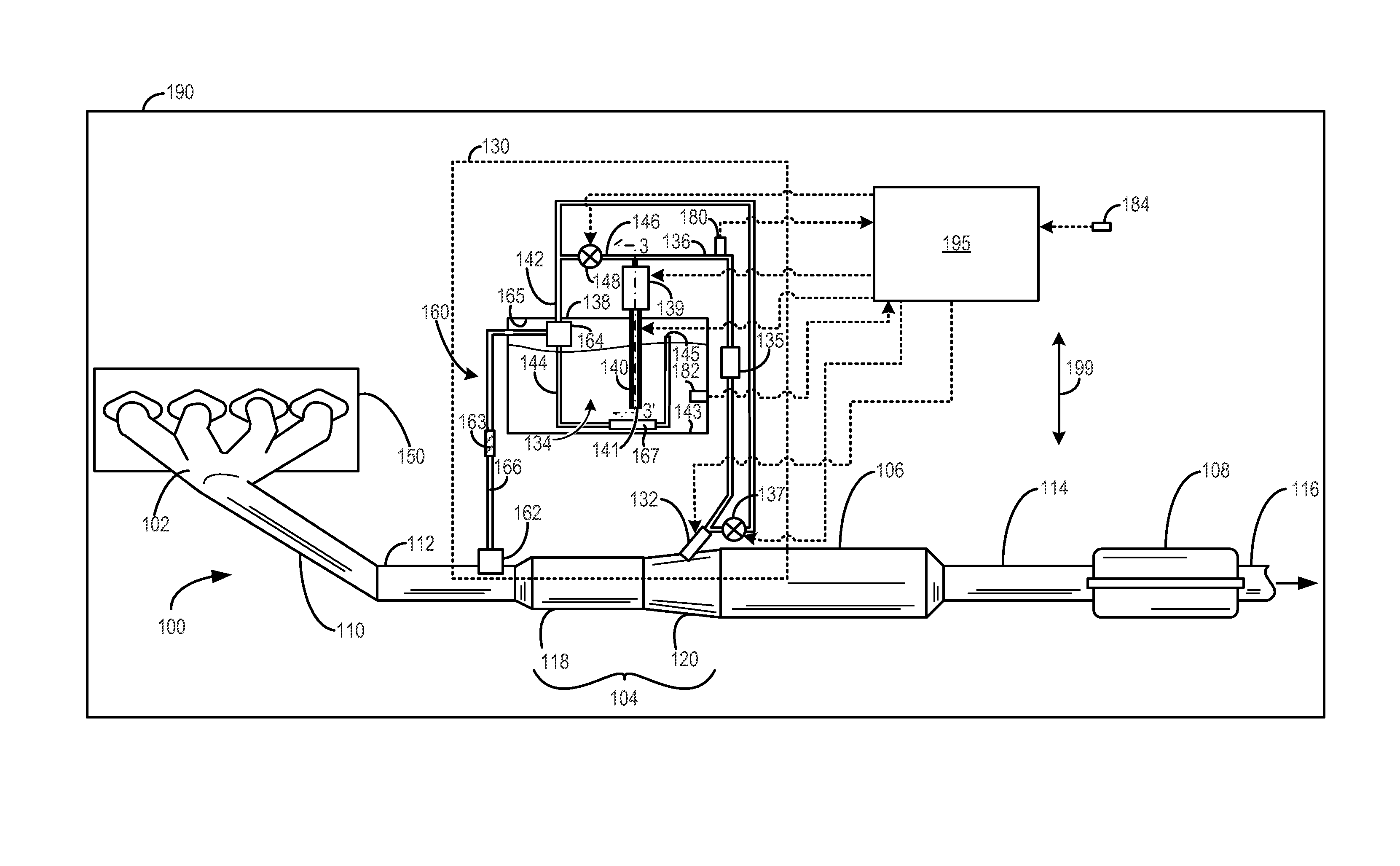 Liquid reductant system and method for operation of the liquid reductant system