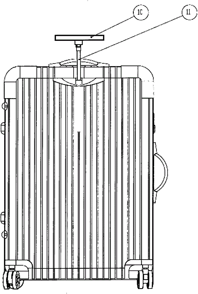 combined luggage