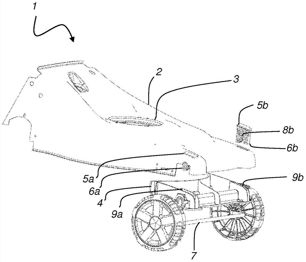 Front baffle assembly for a lawn mower