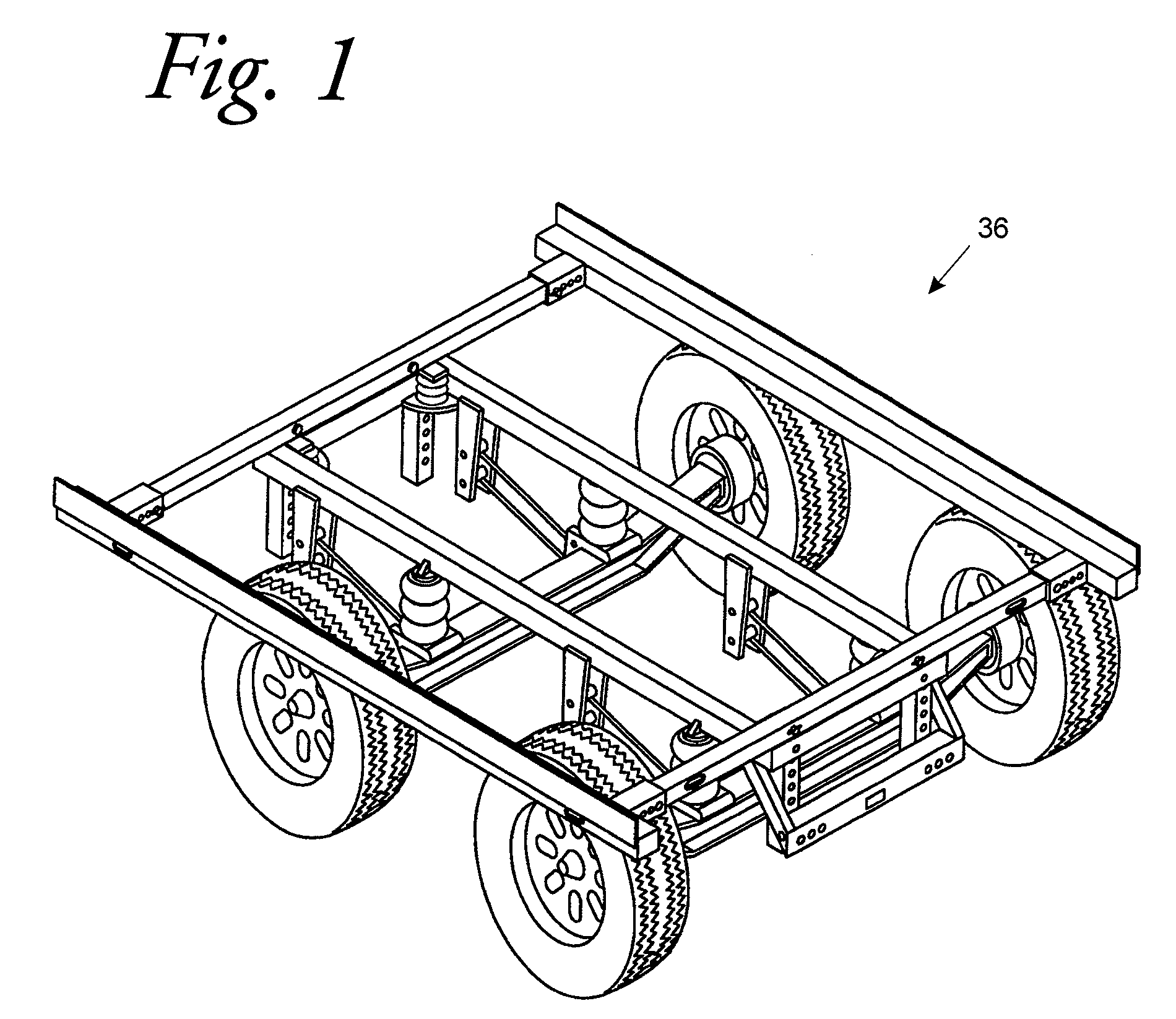 Semi trailer dolly