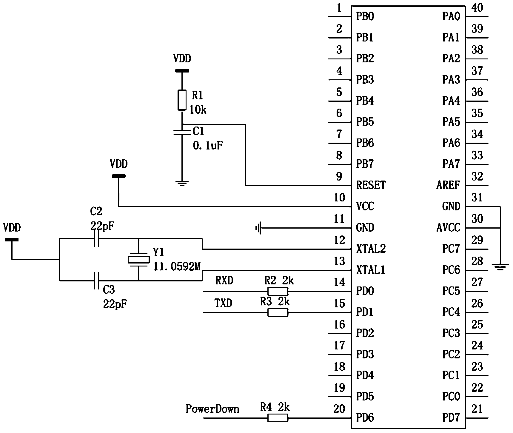 Automobile security system based on real-time-control on-board communication network technology