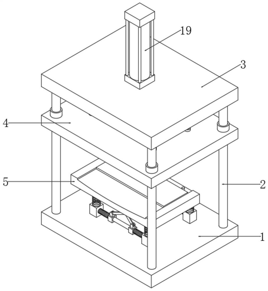 Graphite fuel cell panel flatness correction device