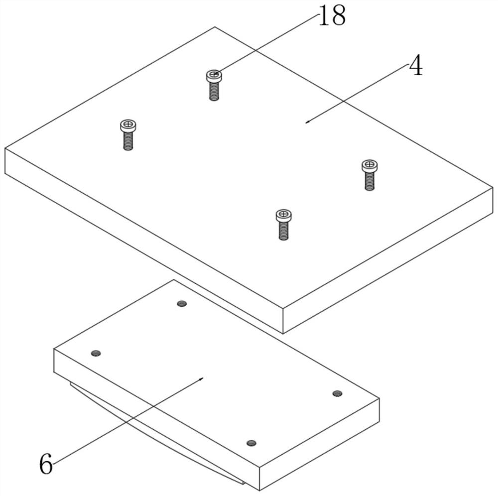 Graphite fuel cell panel flatness correction device