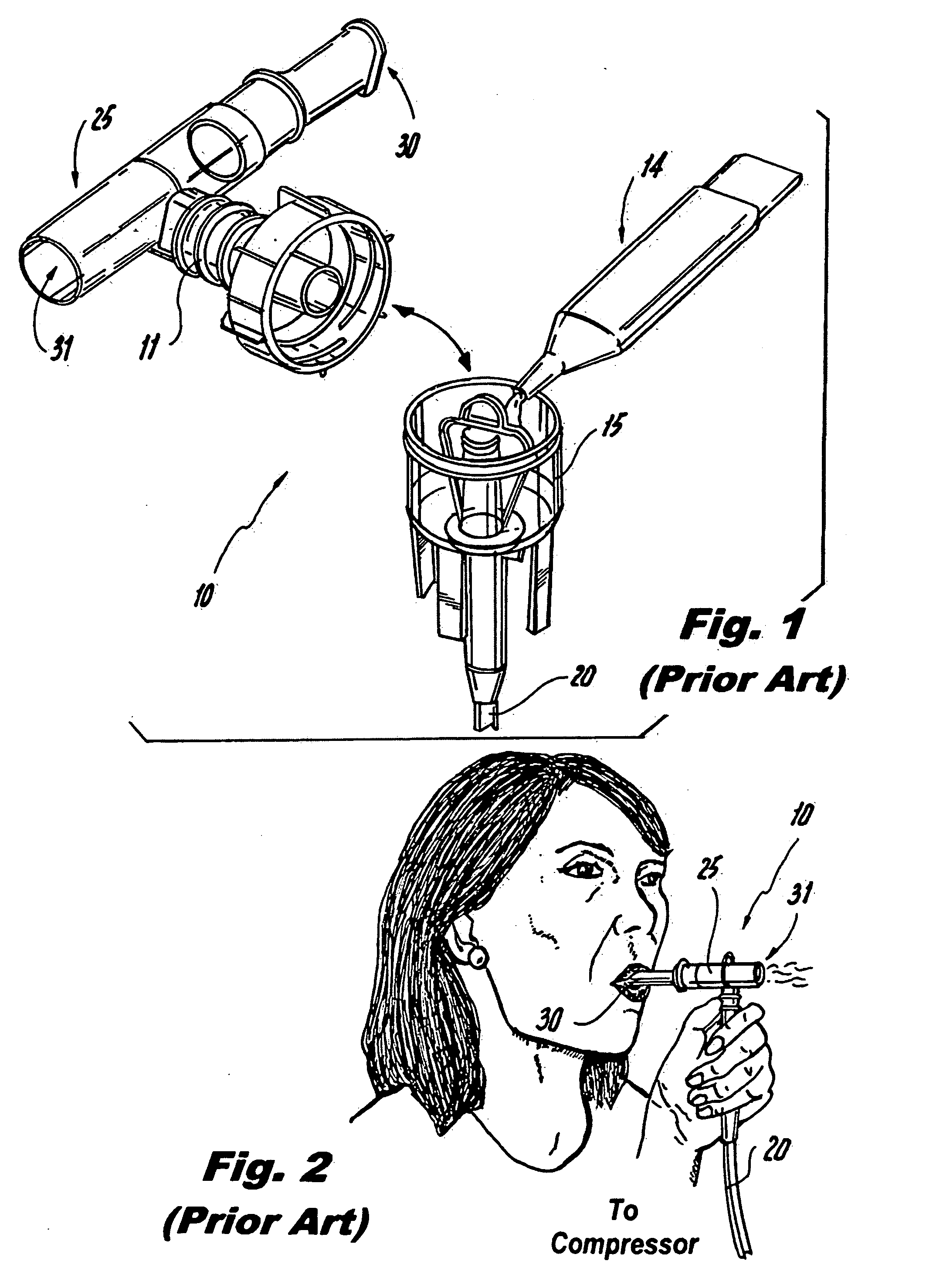 Semi-automatic emergency medication dose nebulizer