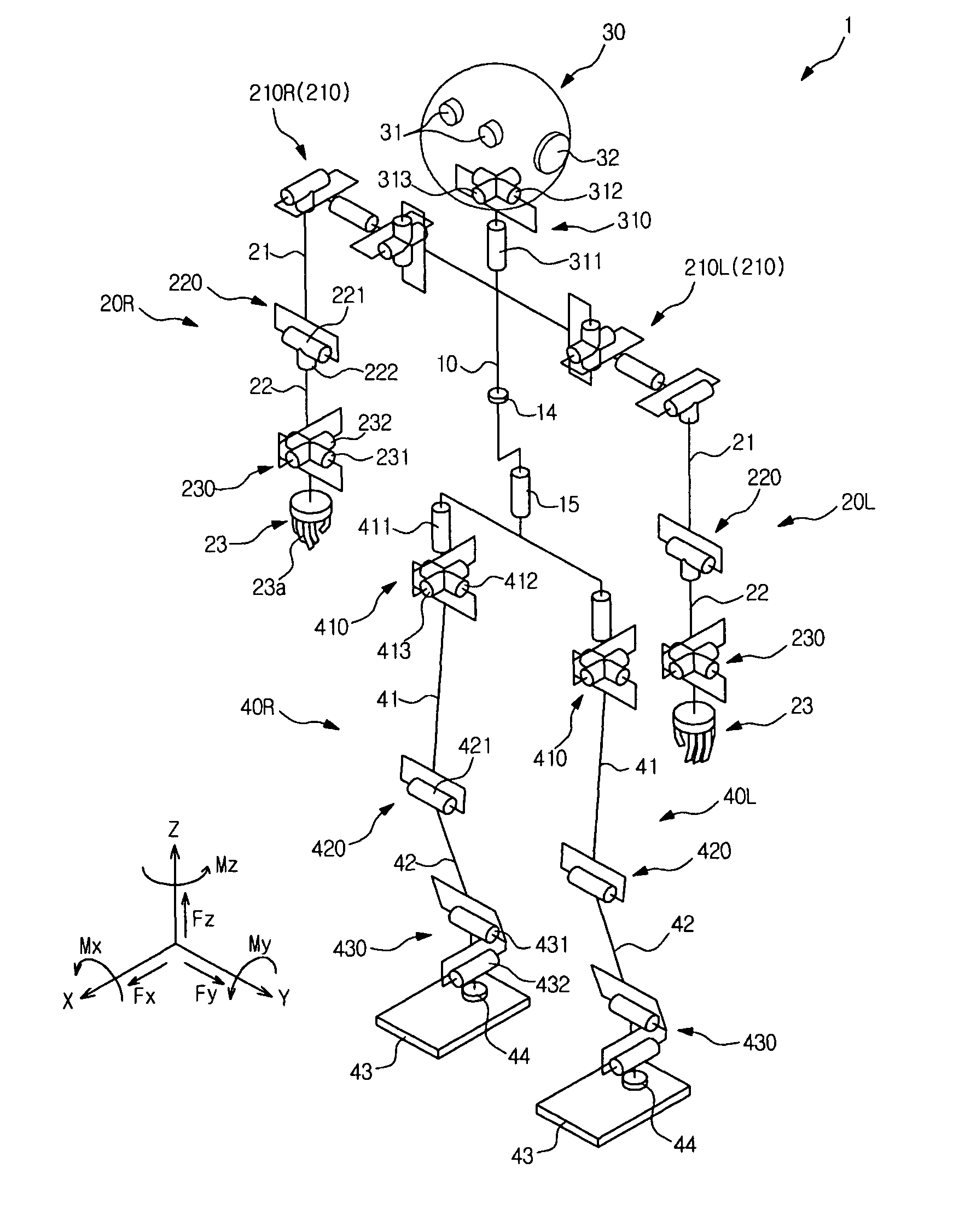 Robot joint driving apparatus and robot having the same