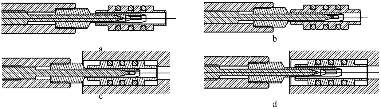 Tool used for fast and accurately installing and disassembling valve sleeve