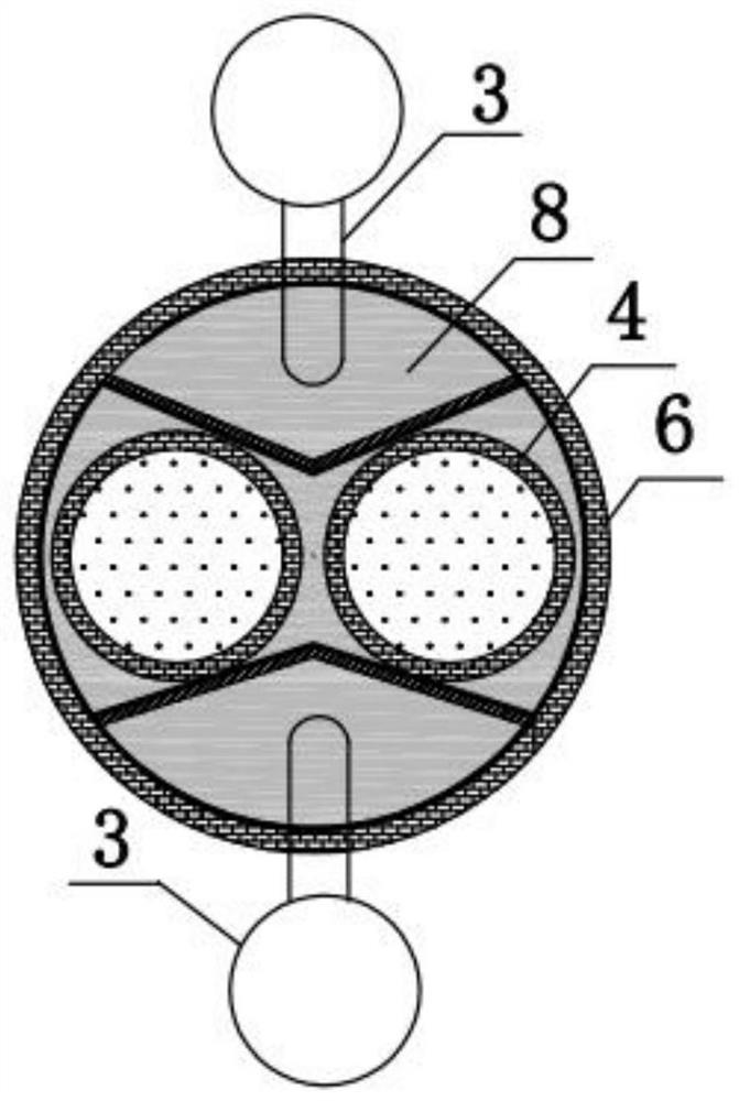 RH vacuum furnace slag surface feeding device and furnace slag modification method