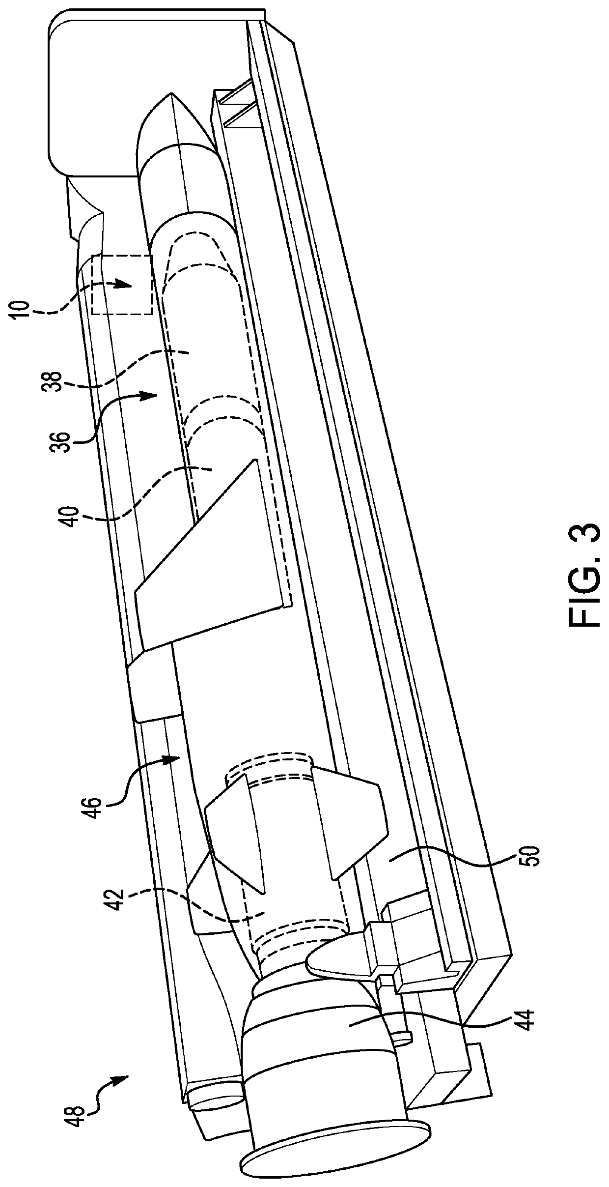 Cruise missile weapon active hazard mitigation system