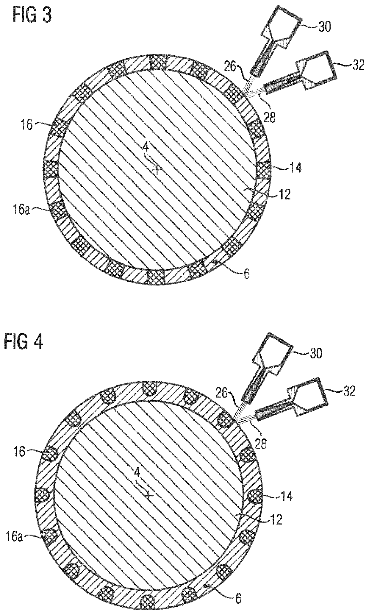 Method for producing a rotor for an electric rotating machine