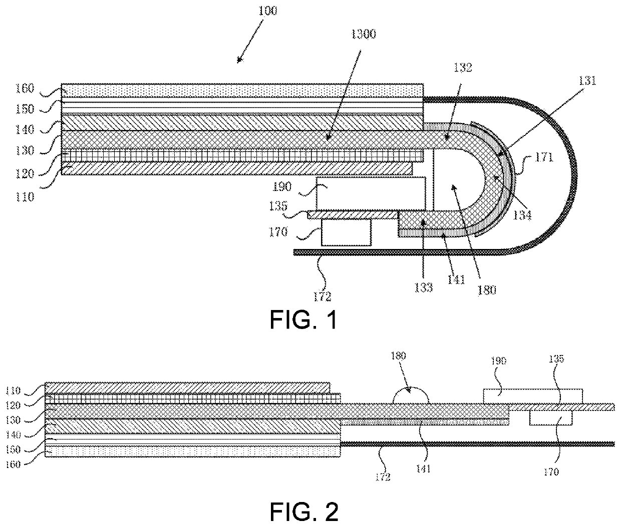 Bendable panel and method of fabricating same