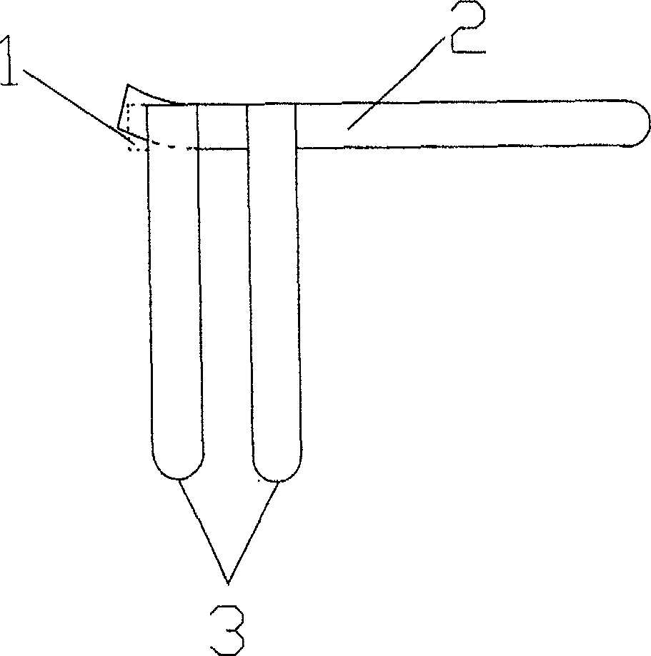 Trachea guide tube fixation adhesive tape