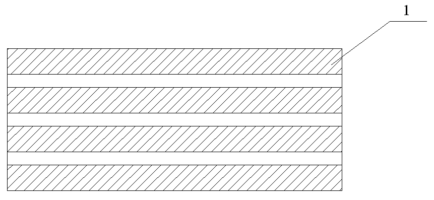 Air-permeability cotton cloth medical adhesive tape and manufacturing method thereof