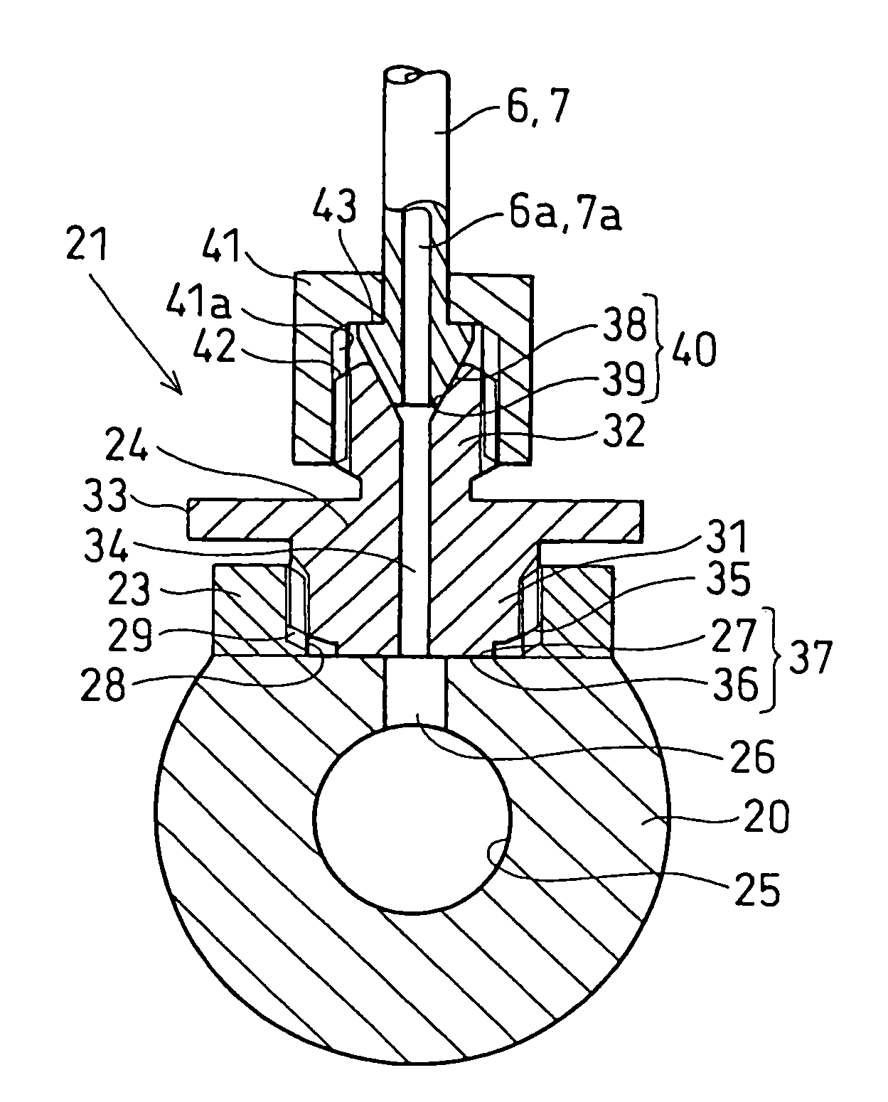 Pipe joint structure and method of assembling same