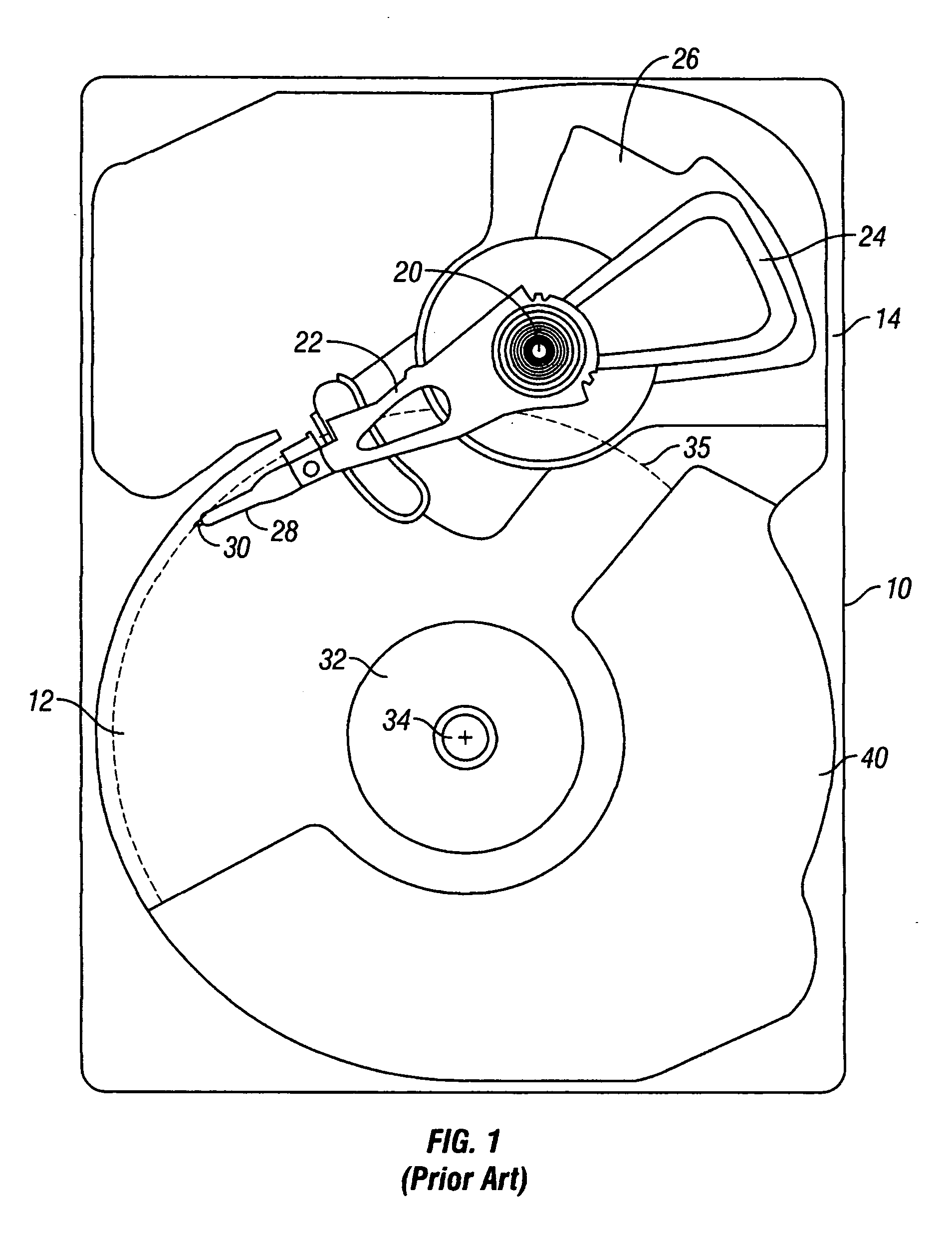 Data recording disk drive with nonplanar plate surfaces for damping out-of-plane disk vibration