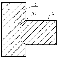 Modular tool for water stop steel board and construction method thereof