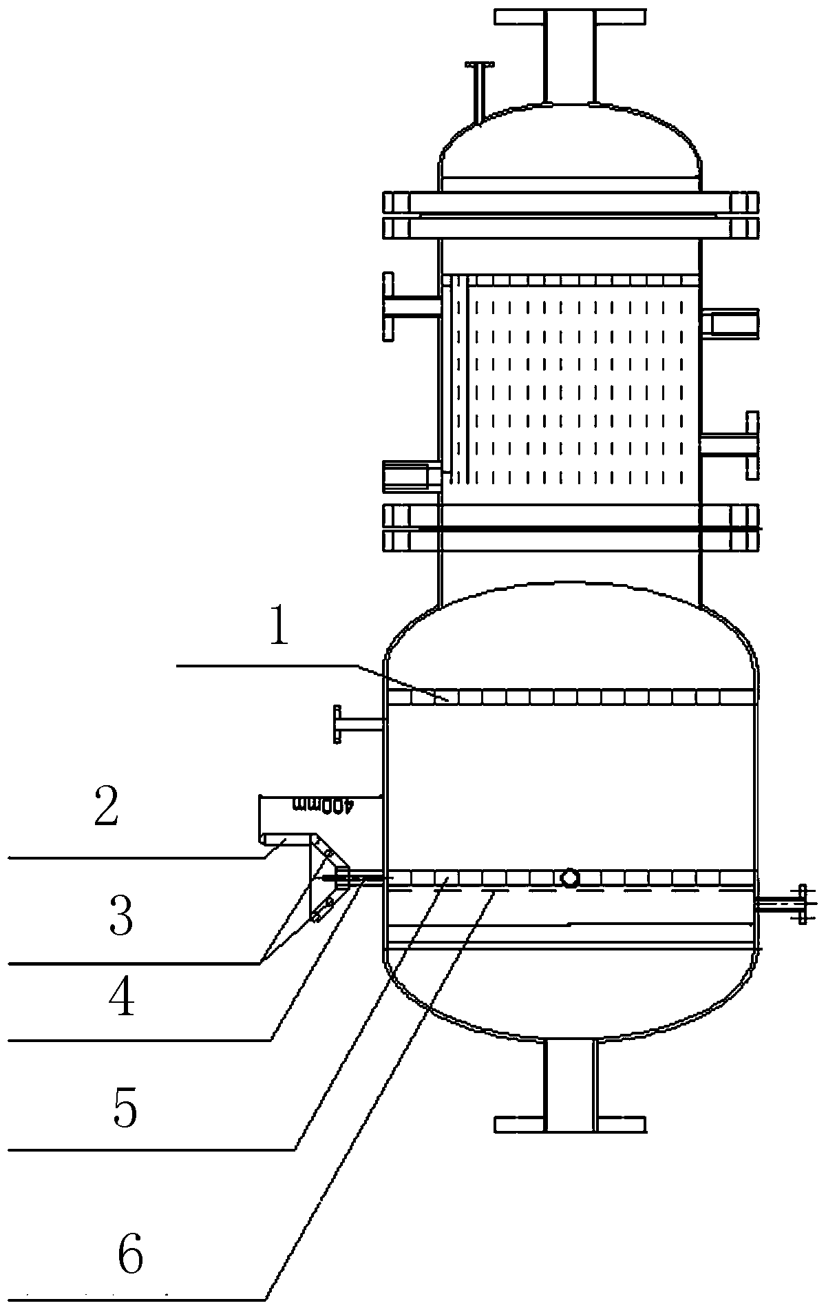 A method for removing low molecular weight device and producing methyl silicone oil with a viscosity of 30-1000000cs