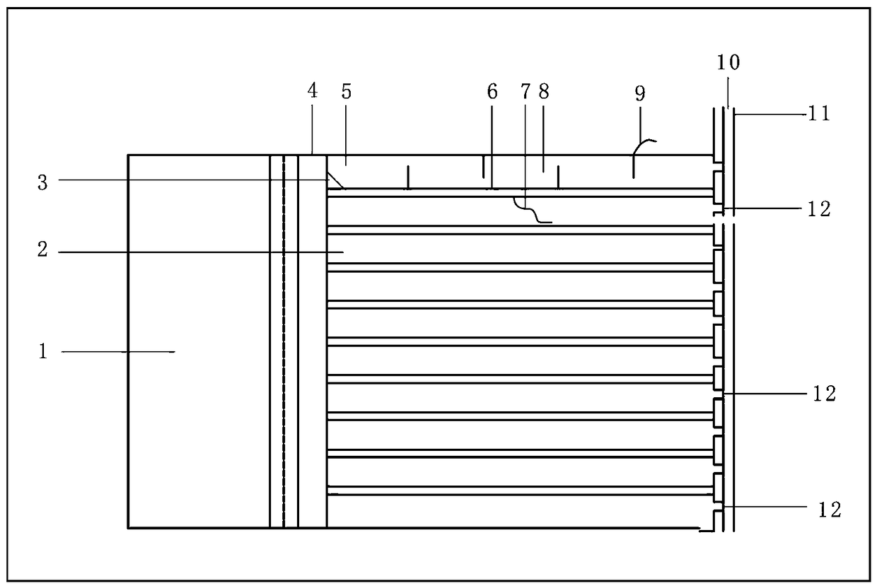 System for irrigating and repairing salt and alkali wet land by paper wastewater