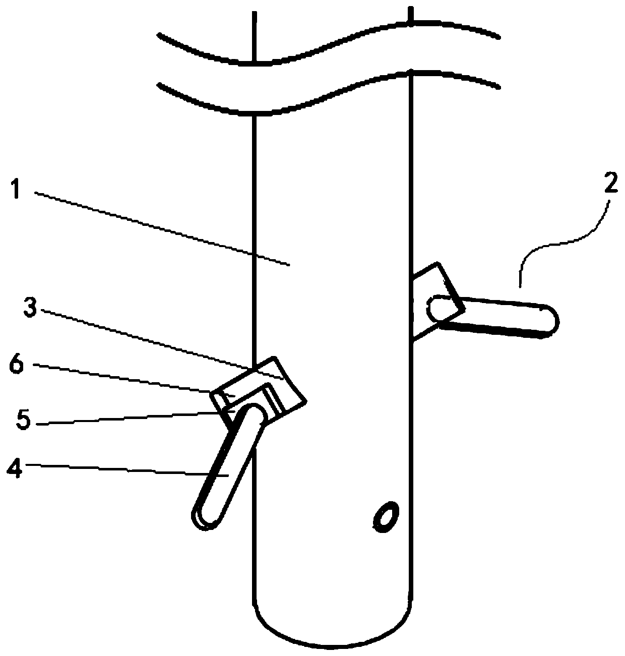 High pressure rotary jet grouting pile process combining PVC pipe and rotary jet grouting drill bit thereof