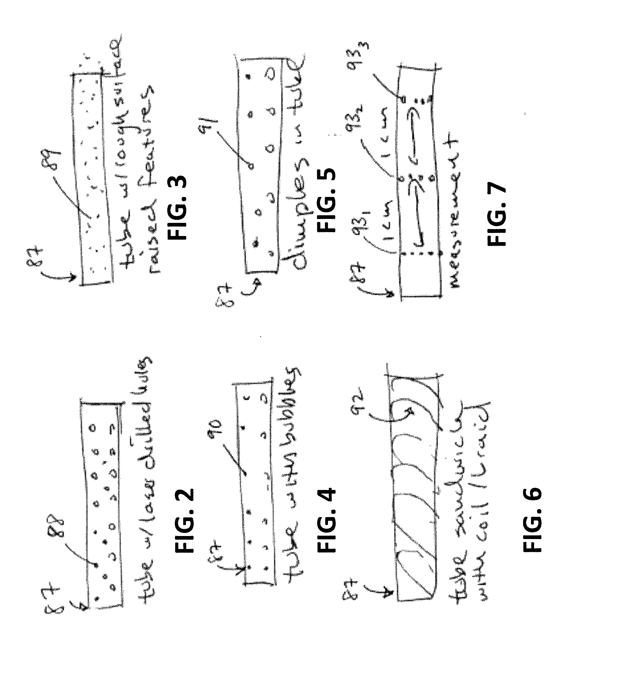 Filters with echogenic characteristics