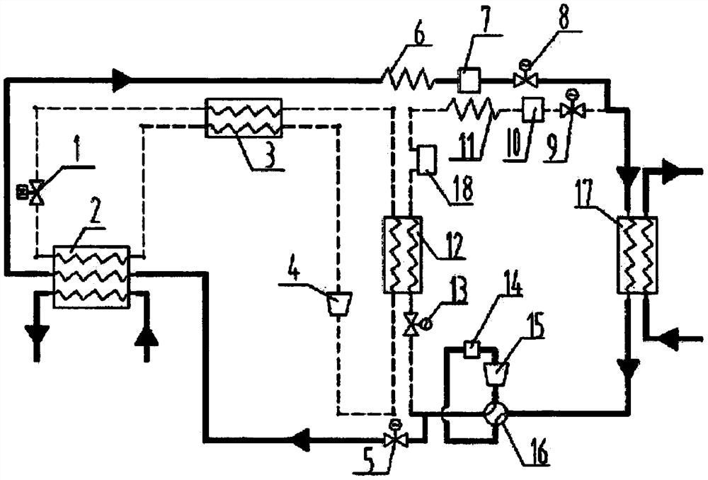 Carbon dioxide cascade heat pump system