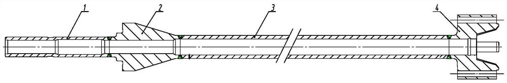 A method for forming the integral upper support column structure of reactor internals