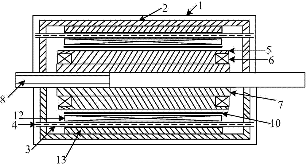 Superconducting motor with ultra-low loss