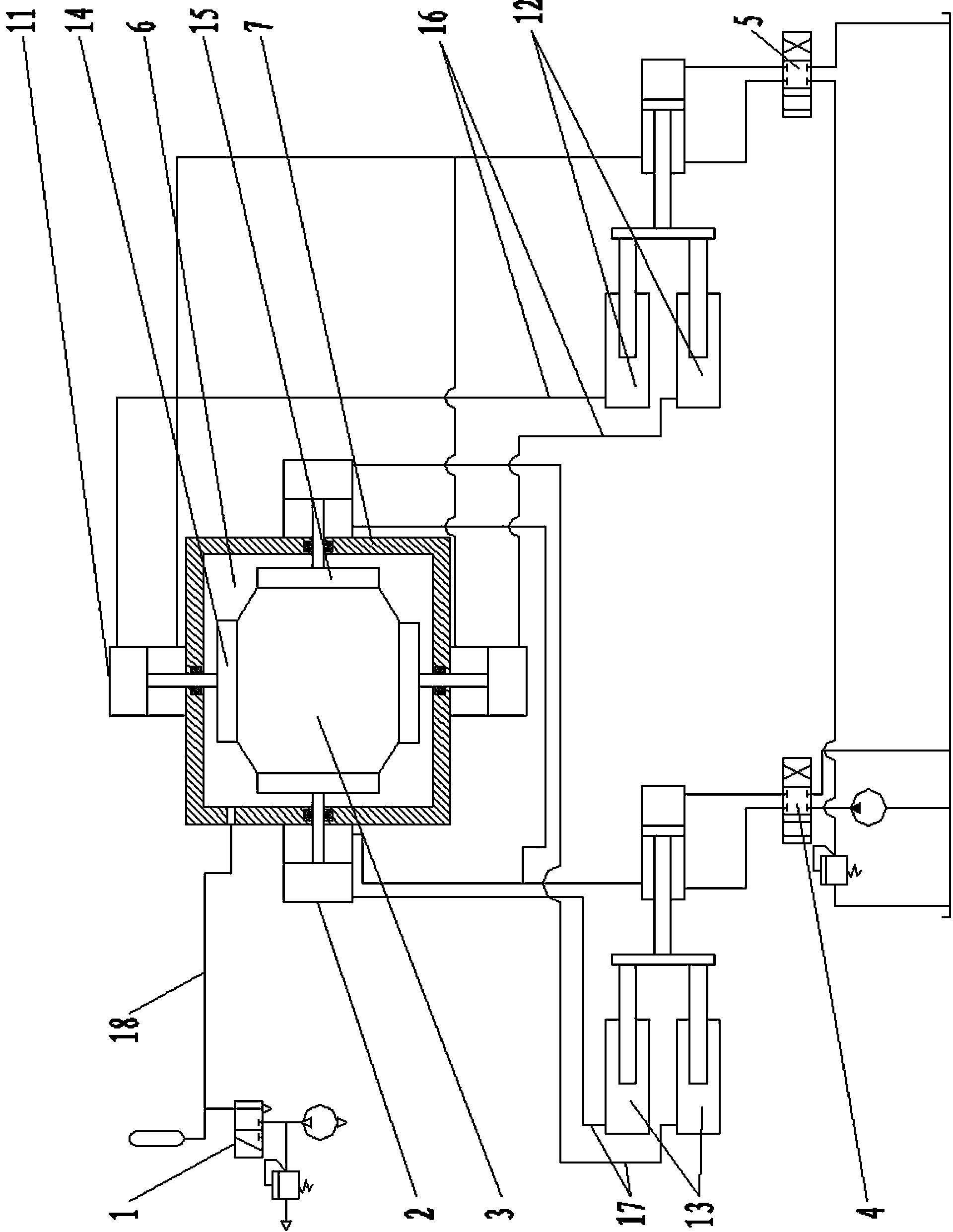 Coal mine dynamic disaster multi-parameter coupling and determining device