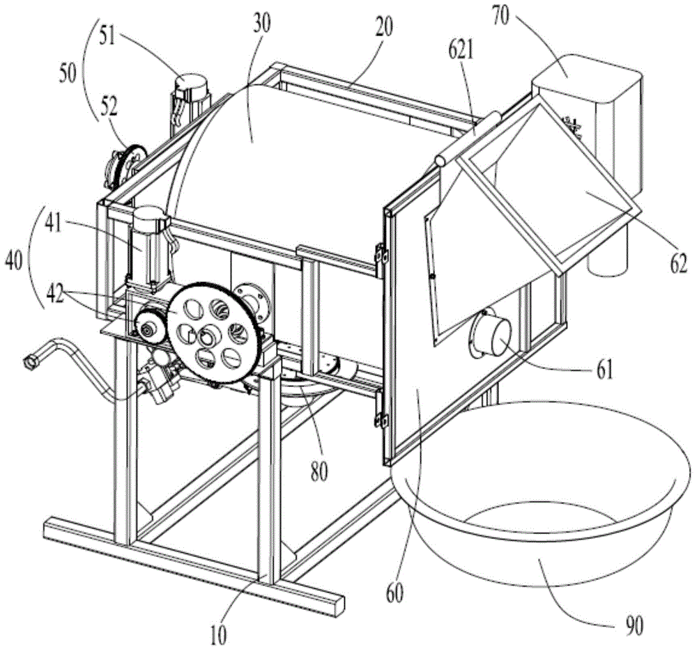 Cooking method of heating cooking materials by using gaseous state heating mediums