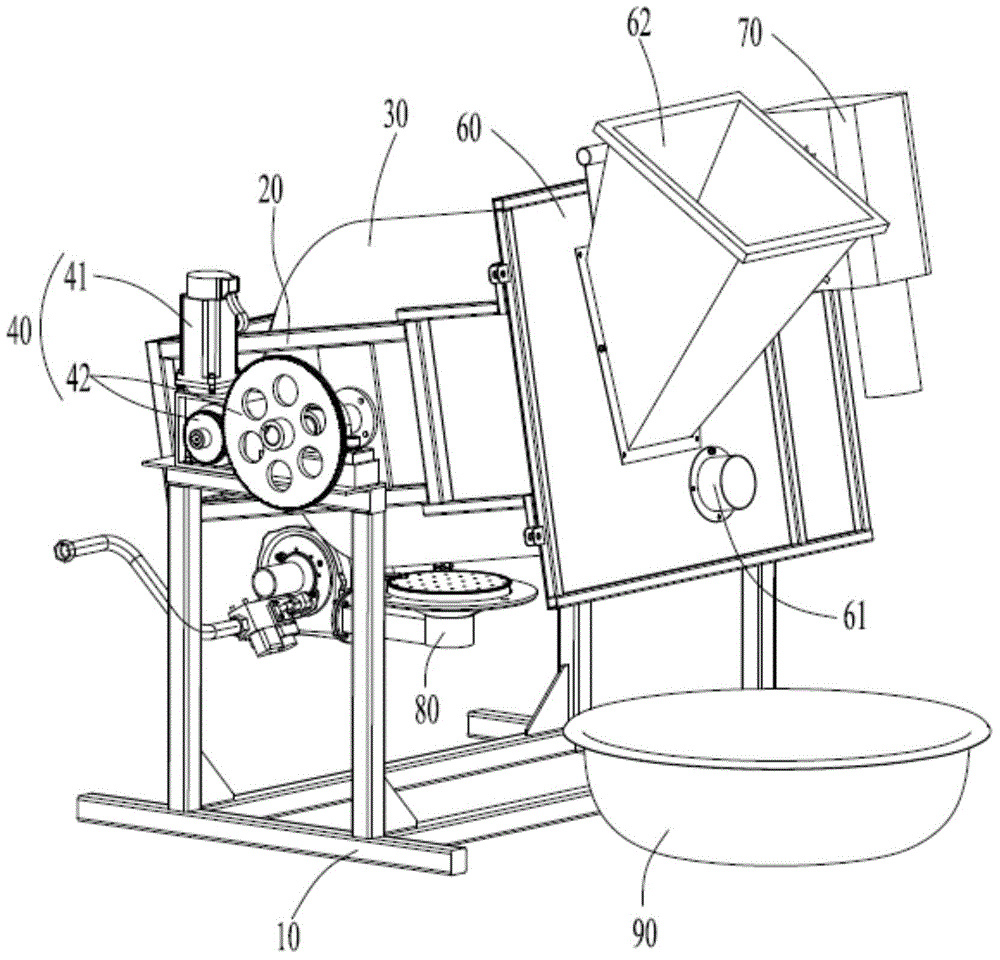 Cooking method of heating cooking materials by using gaseous state heating mediums