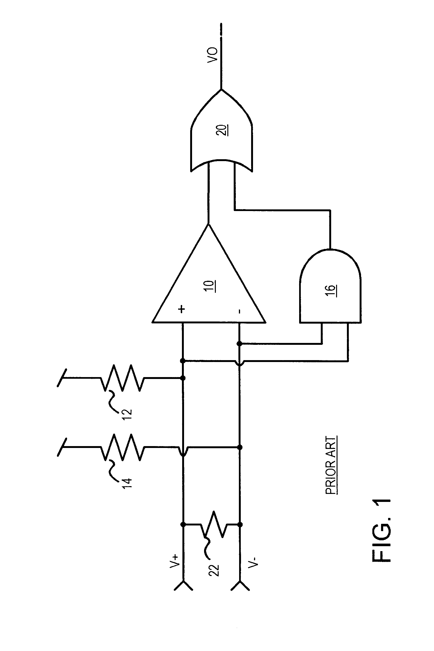 Fail-safe circuit with low input impedance using active-transistor differential-line terminators