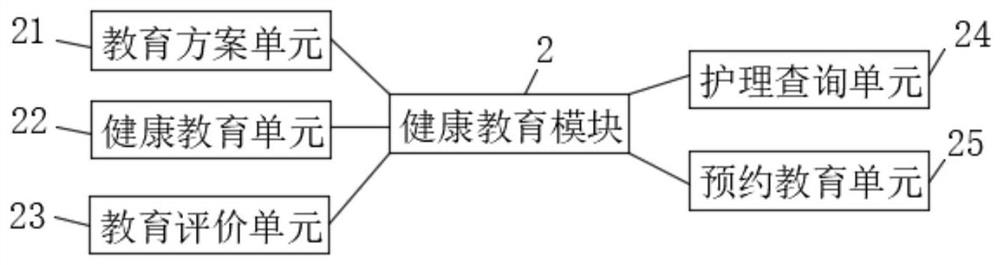 Continuous nursing system for discharged depression patients