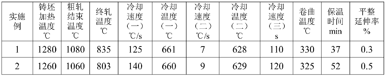 High-elongation hot-rolled microstructure regulating steel with tensile strength greater than or less than 800MPa and production method thereof