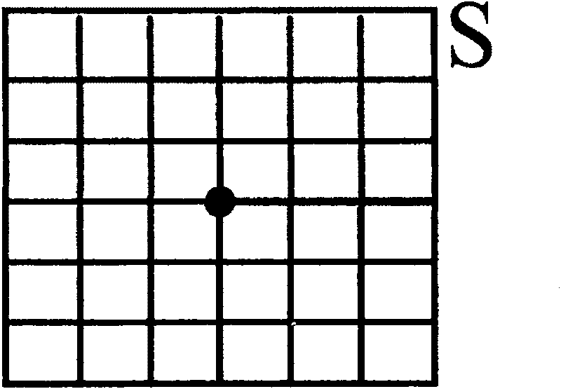 Method for scanning entry safety landing area in moon detector suspension stage