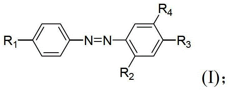 Polymerisable yellow dye, ophthalmic lens material and ophthalmic lens