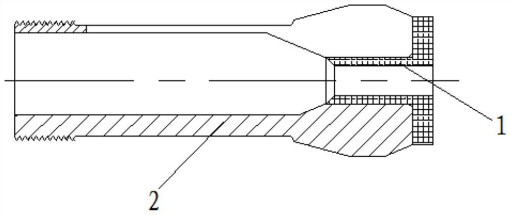 Clamping protection bushing of high-precision pipe for nuclear power and using method of clamping protection bushing