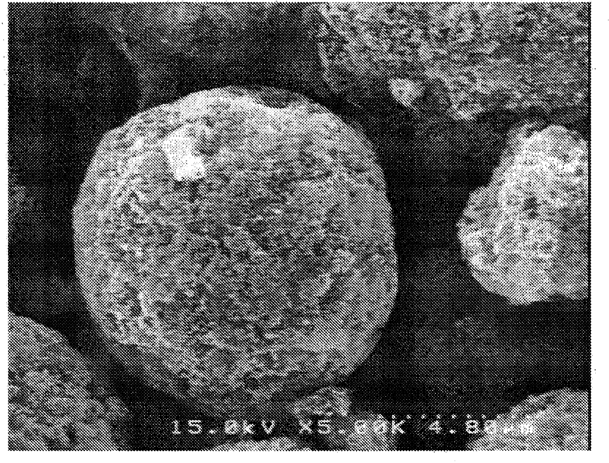 Electrode active substance and method for producing same