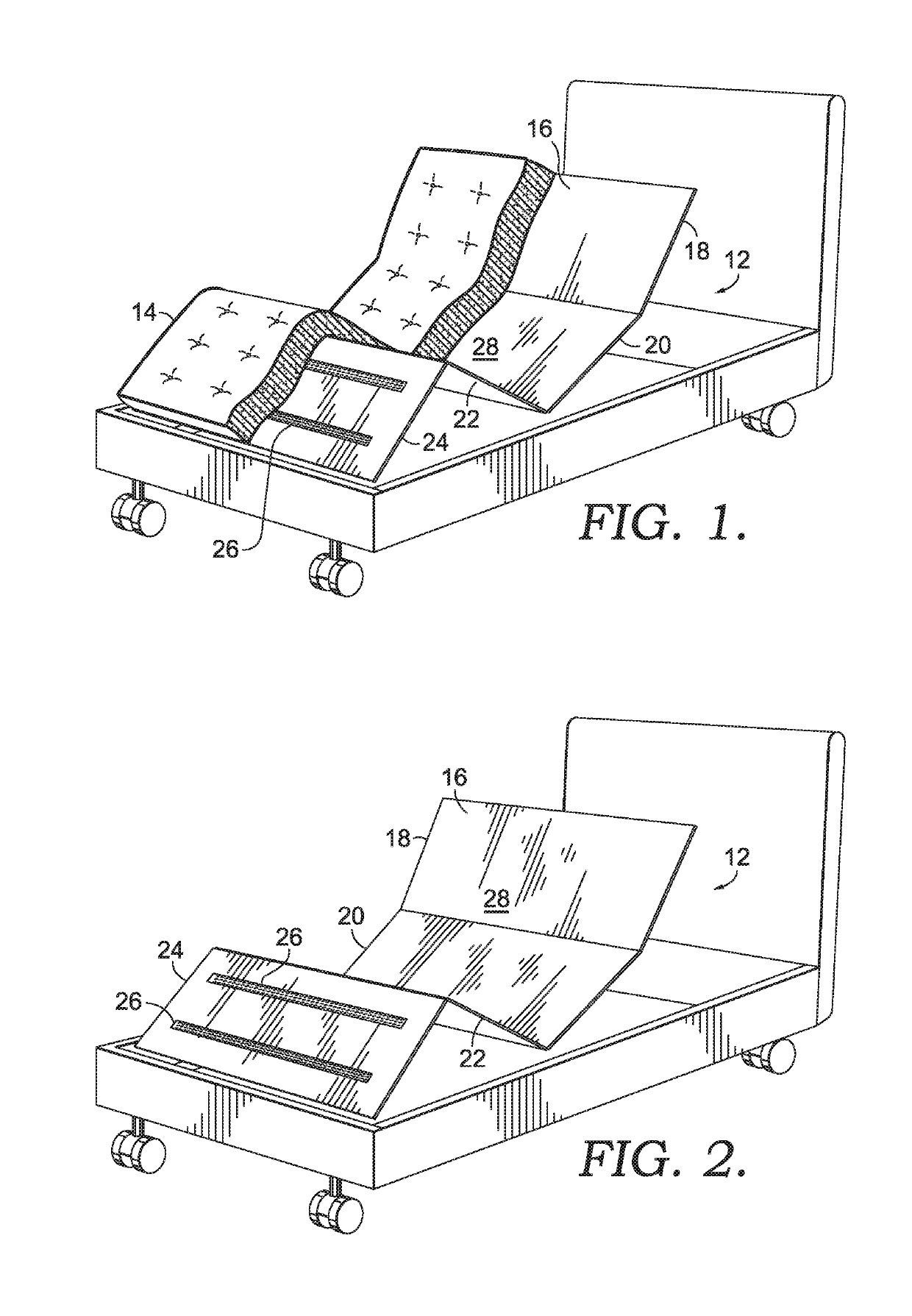 Mattress-retention decking