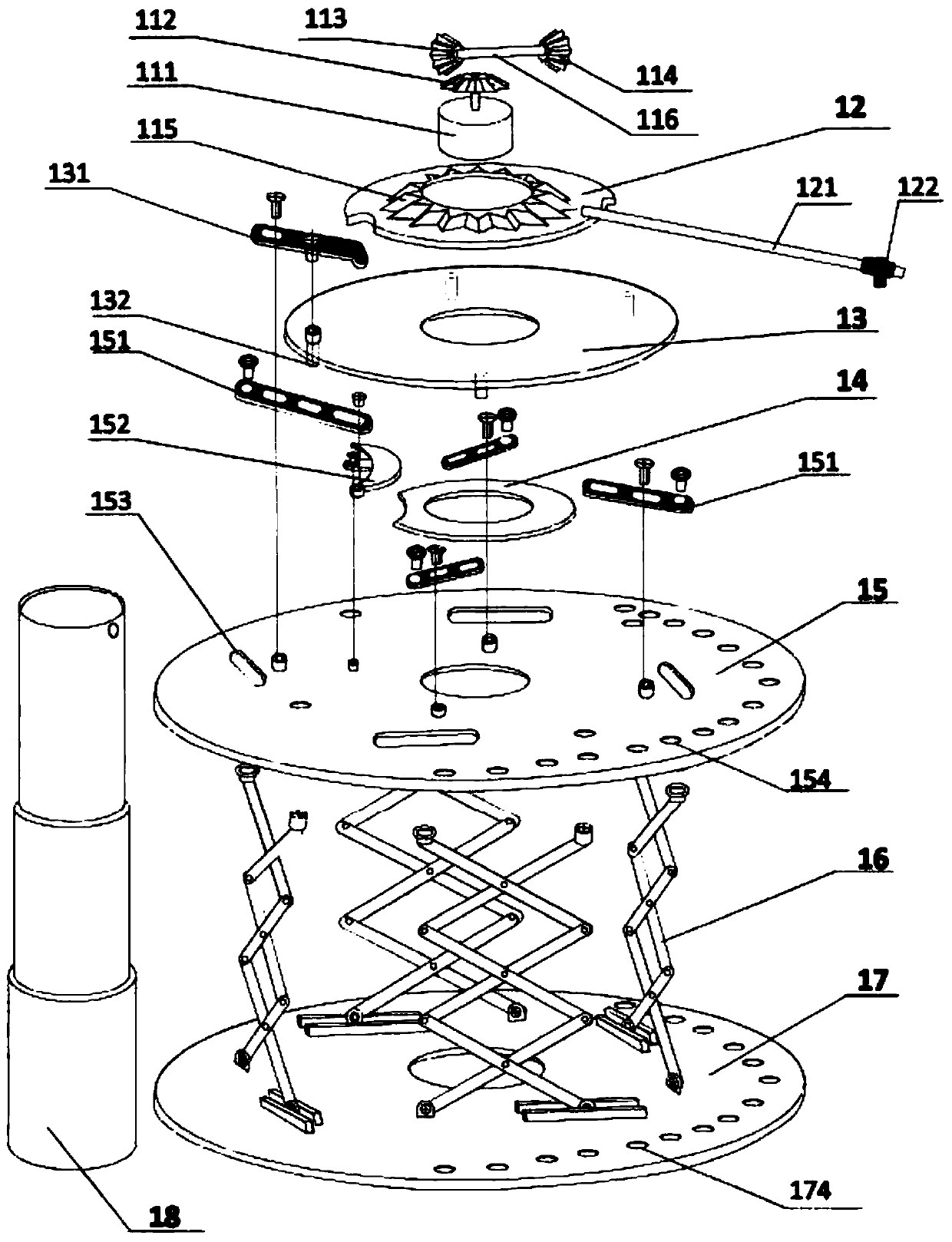 Sunshade opening and closing mechanism and portable full-automatic automobile sunshade using same