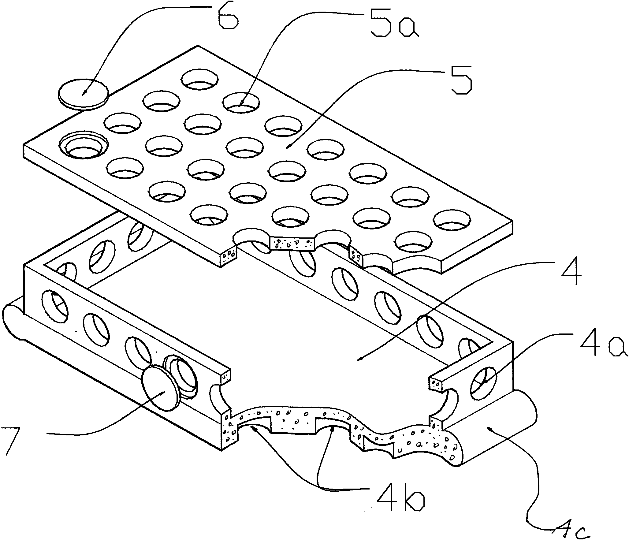 Novel kiln, construction method and application thereof