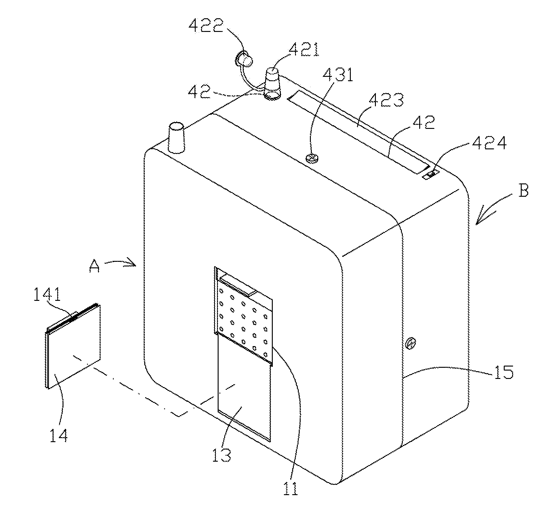 Sealed air purifier