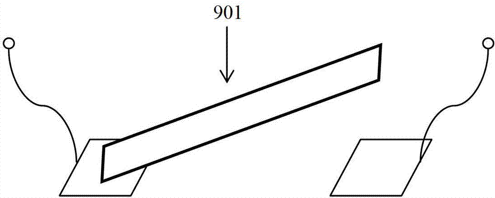 Vibration sensor based on surface acoustic wave radio frequency identification technology and application for vibration sensor