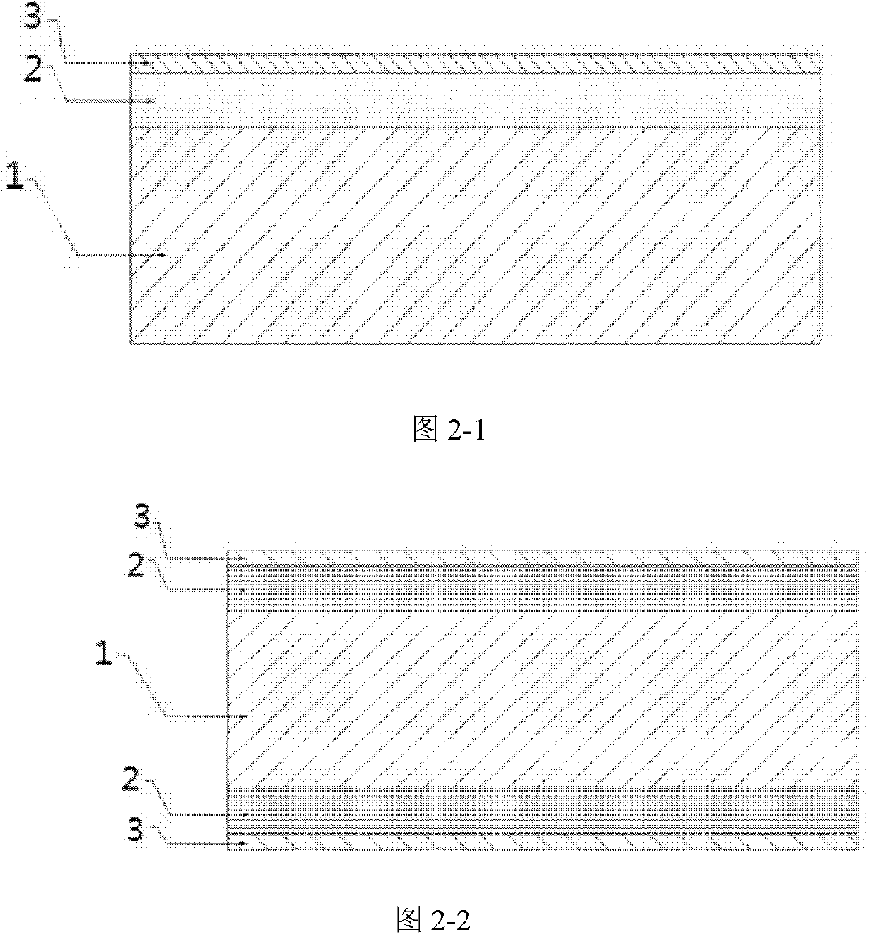 Multi-layer flux-free material with stepped silicon content and its preparation method and application