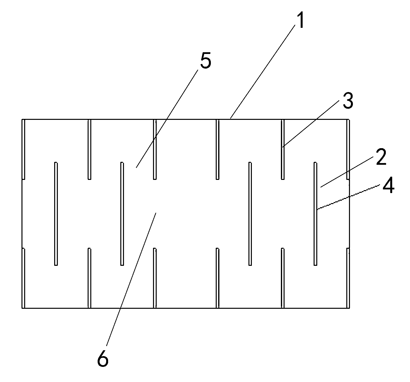 Oil-gas separation part structure