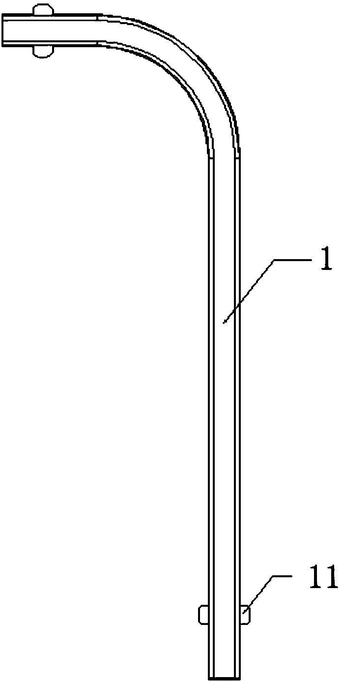 Heat exchanger water sprinkling device, air-conditioner outdoor unit and air-conditioner