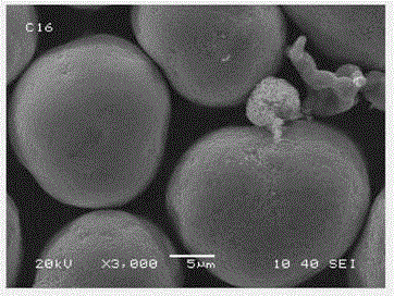 Method for preparing high-sphericity-degree and large-particle cobaltosic oxide