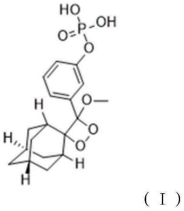 Preparation method of 1, 2-dioxetane derivative