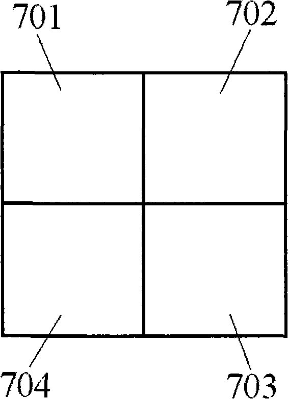 Quarter-wave plate fast axis direction real-time measurement apparatus and method