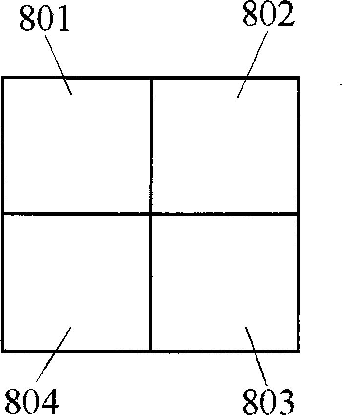 Quarter-wave plate fast axis direction real-time measurement apparatus and method