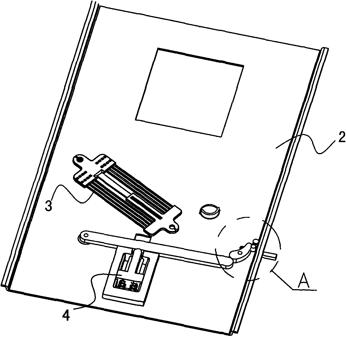 Sliding driving module and mobile terminal adopting same