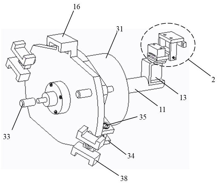 Tabletting type vacuum high-temperature electric connector capable of being remotely operated